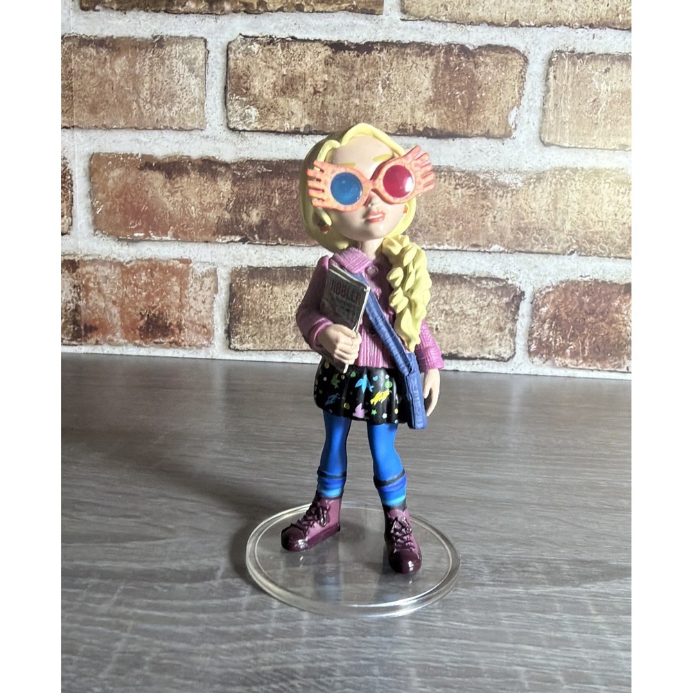Funko Rock Candy Harry Potter Luna Lovegood FIGURE with‎ stand No Box